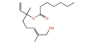 8-Hydroxylinalyl heptanoate